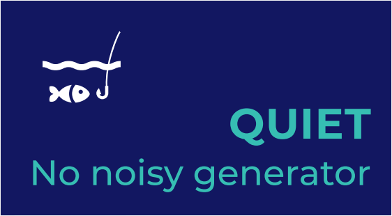 marine lithium quiet, no noisy generator benefits
